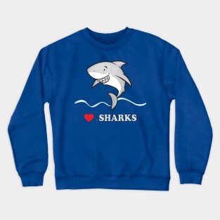 Great white buddy Crewneck Sweatshirt